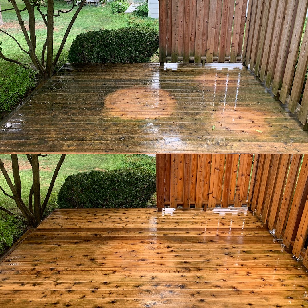 Reviving Outdoor Spaces: Clean Life’s Recent Deck Cleaning in New Albany, Ohio