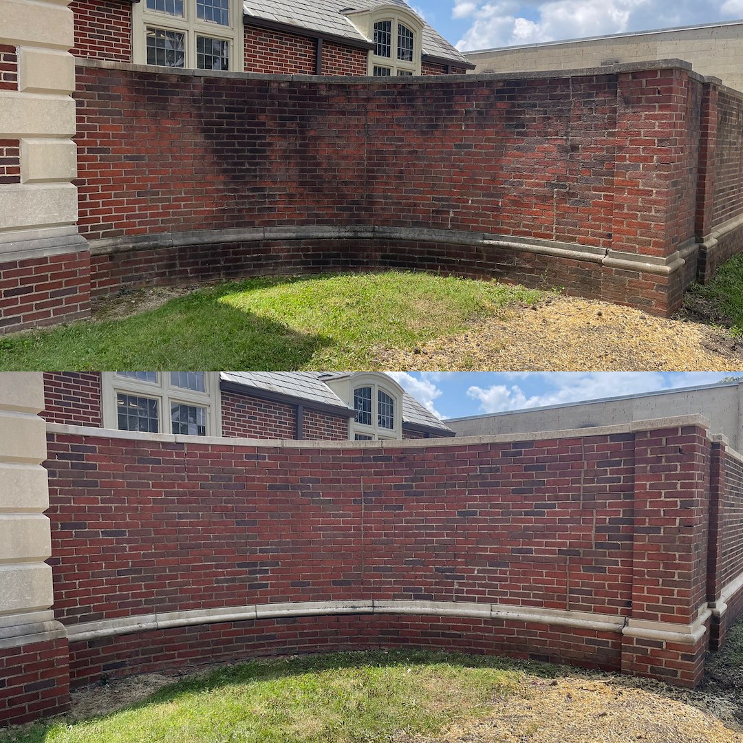 The Secret to Cleaner, Healthier Brick Walls in Westerville