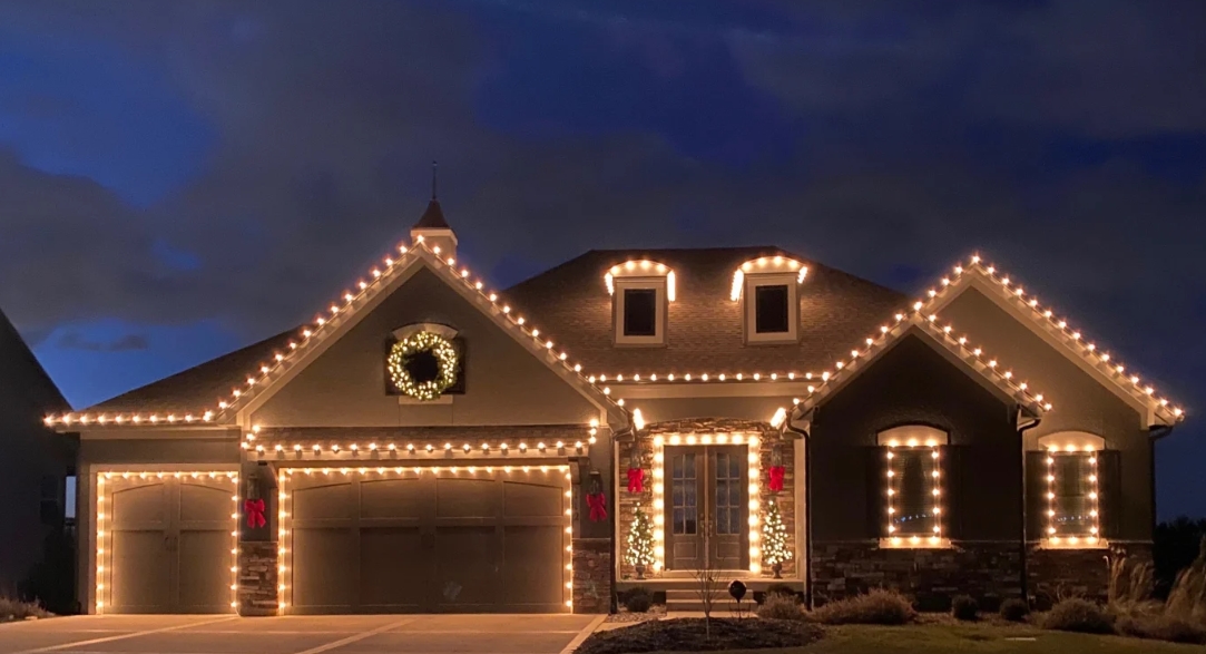 Custom christmas light installation columbus oh