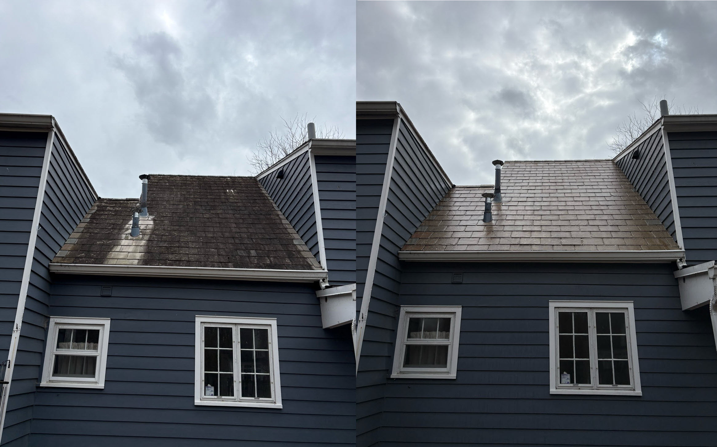 Clean Line Roof Restoring Curb Appeal: A Professional Roof Cleaning Transformation ...